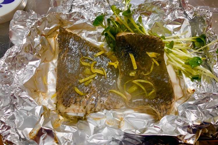 メジナのホイル酒蒸し レシピ 作り方 By 藤井２１ クックパッド 簡単おいしいみんなのレシピが353万品
