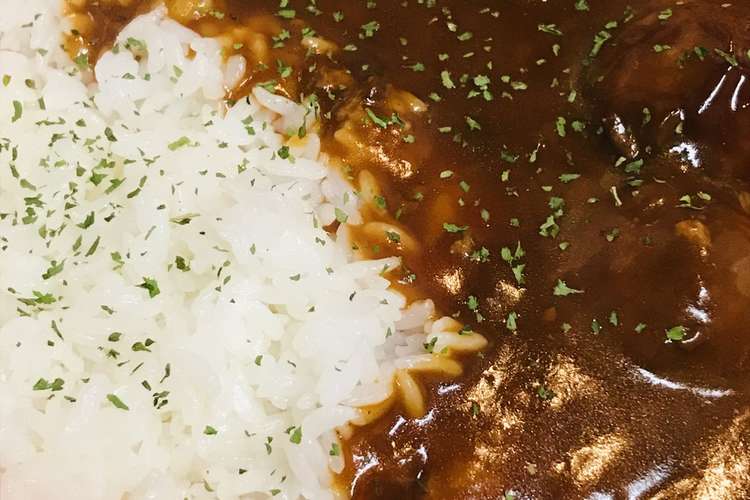 レトルト ミートボールカレー レシピ 作り方 By Bistromiti クックパッド 簡単おいしいみんなのレシピが352万品