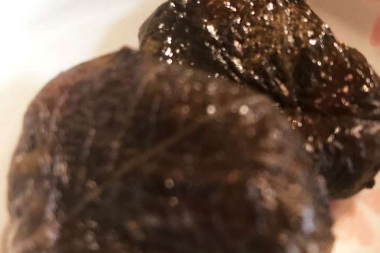 田舎の味 あんずの紫蘇巻き レシピ 作り方 By ペロキャン ママン クックパッド 簡単おいしいみんなのレシピが378万品