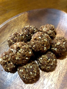 米粉とライスフレークで味噌クッキー