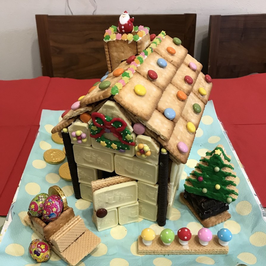 2019 クリスマス お菓子の家の画像