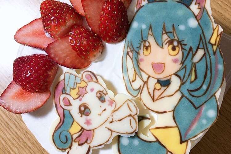 誕生日ケーキ プリキュア キャラチョコ レシピ 作り方 By りこまま クックパッド 簡単おいしいみんなのレシピが359万品