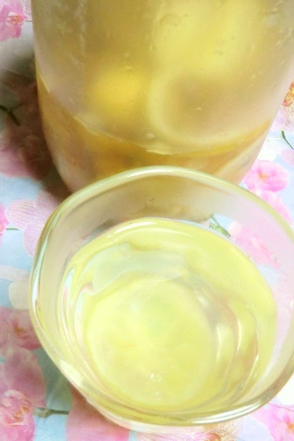 はちみつの容器で、柚子茶作りました～の画像