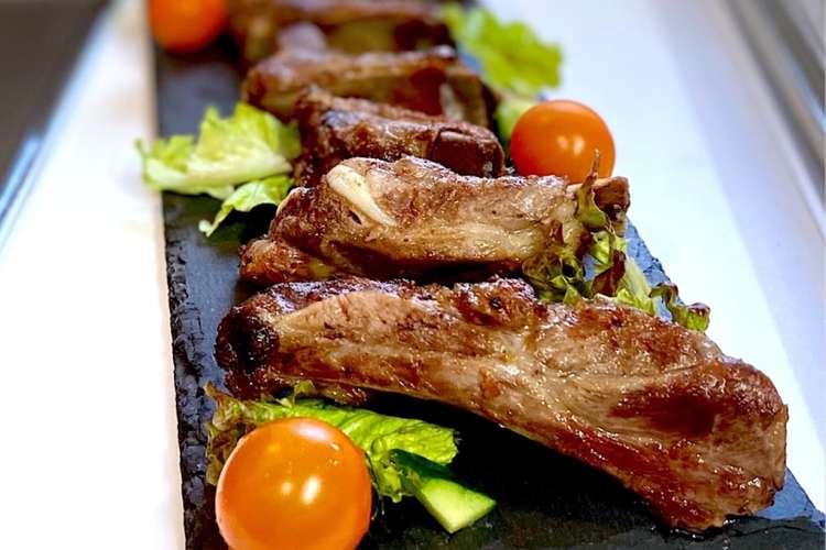 フライパンで焼くだけ 簡単 スペアリブ レシピ 作り方 By かっちゃん杉 クックパッド 簡単おいしいみんなのレシピが372万品