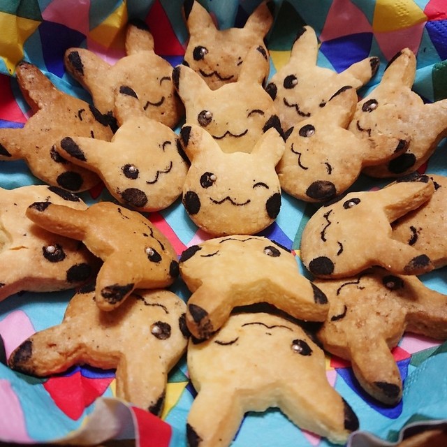 100円の型で ピカチュウクッキー レシピ 作り方 By まゆだよ クックパッド 簡単おいしいみんなのレシピが359万品