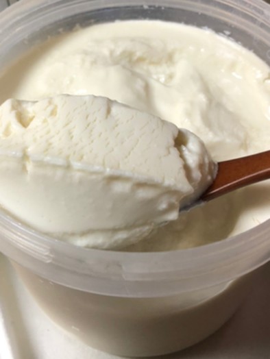 おからパウダー豆乳ヨーグルトの写真
