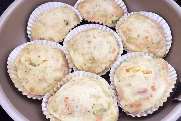 お出かけ 朝食に便利 離乳食蒸しパン レシピ 作り方 By Choco クックパッド 簡単おいしいみんなのレシピが360万品