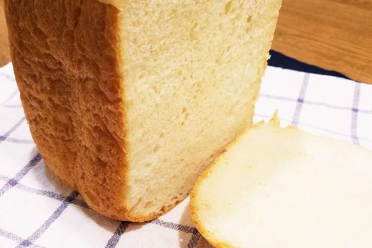 耳まで柔らか Hbで食パンはこれ レシピ 作り方 By ばーばのレシピ クックパッド