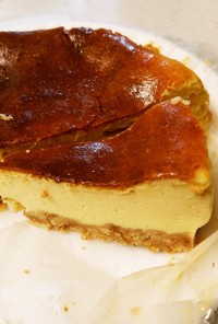 ミキサーで簡単なレアベイクドチーズケーキ