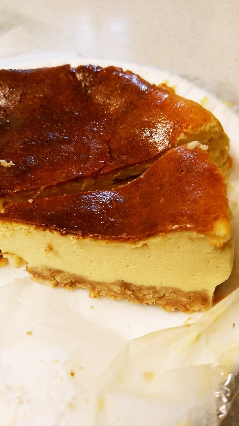 ミキサーで簡単なレアベイクドチーズケーキの画像