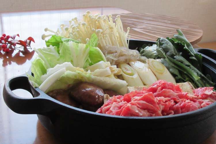 牛こま切れ肉ですき焼き レシピ 作り方 By ﾋﾟｰさんのﾟｰﾟﾟ クックパッド 簡単おいしいみんなのレシピが352万品
