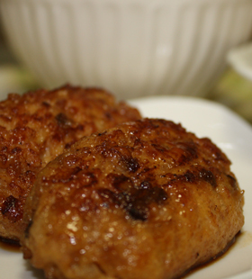 簡単!もっちり☆つくねの照り焼き