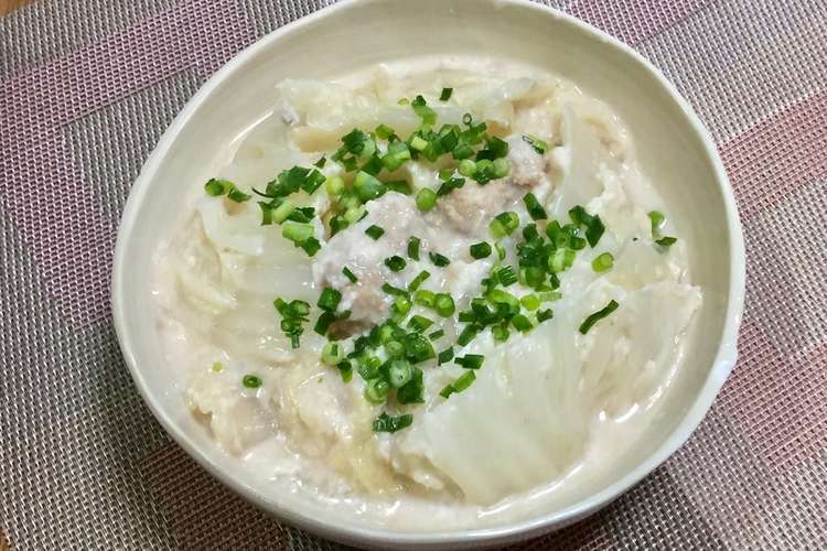 肉団子と白菜の酒粕煮 レシピ 作り方 By まま蔵 クックパッド