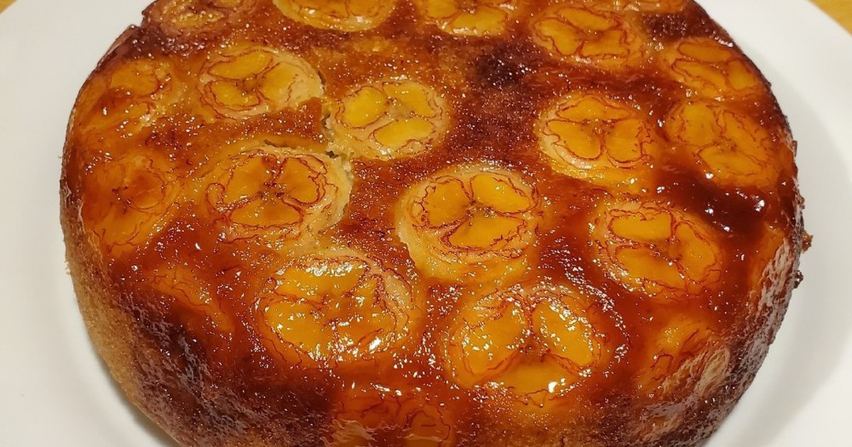 炊飯器とhmで簡単 カラメルバナナケーキ レシピ 作り方 By Syruprup クックパッド 簡単おいしいみんなのレシピが350万品