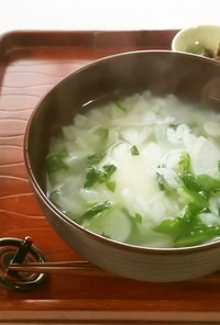 【野菜ソムリエ】ご飯から作る簡単七草粥