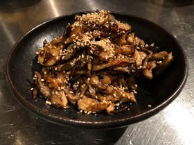 舞茸とちくわのきんぴら