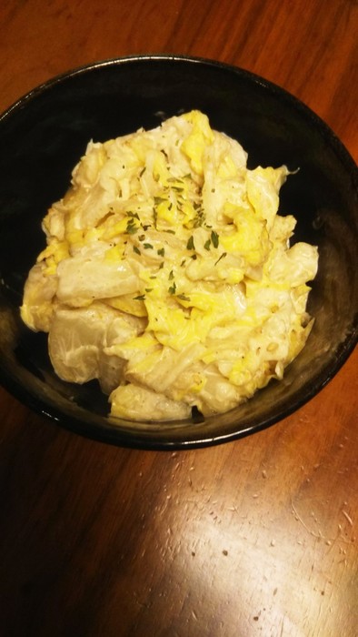 簡単！白菜とすりごまのマヨネーズ和えの写真