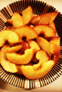 フライパンで焼きリンゴ