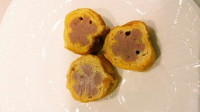 お弁当に!魚肉ソーセージと卵のお花