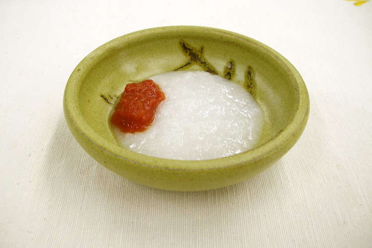 トマトがゆ 5 6か月離乳食 レシピ 作り方 By 相模原市 神奈川県 クックパッド 簡単おいしいみんなのレシピが359万品