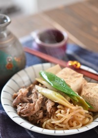 家庭料理の定番♪おいしい肉豆腐
