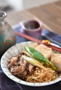 家庭料理の定番♪おいしい肉豆腐