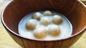 犬ご飯 サツマイモの豆乳あん