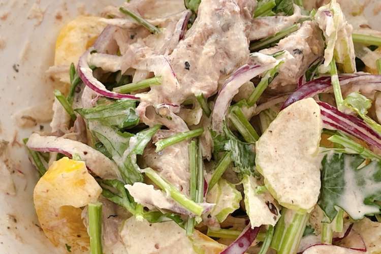 サバ缶とパクチーのサラダ レシピ 作り方 By Kumamakuma クックパッド 簡単おいしいみんなのレシピが367万品