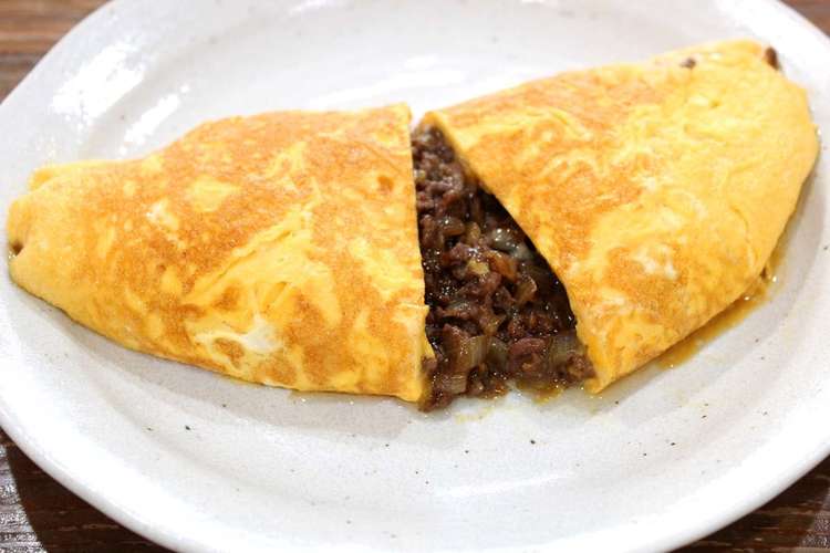 牛そぼろオムレツ レシピ 作り方 By 味付けアドバイザー クックパッド 簡単おいしいみんなのレシピが358万品
