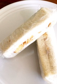 冷凍可⁑きな粉バナナのくるくるロール