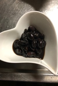 煮豆(お正月用黒豆)