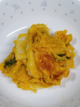グルラボで簡単干し柿とカボチャサラダ