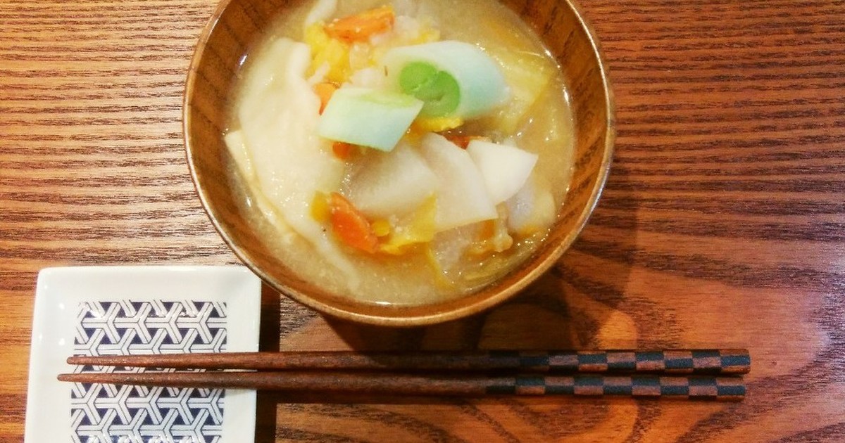 野菜のうま味たっぷり すいとん汁 レシピ 作り方 By Oliveの樹 クックパッド 簡単おいしいみんなのレシピが352万品