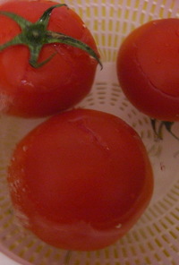 夏におすすめ☆トマトの保存＆湯むき？