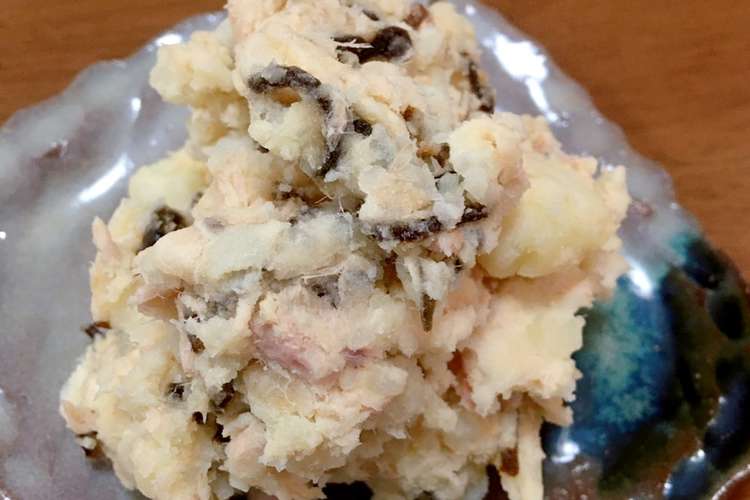おつまみ 塩昆布とツナのポテトサラダ レシピ 作り方 By ありさrecipe クックパッド