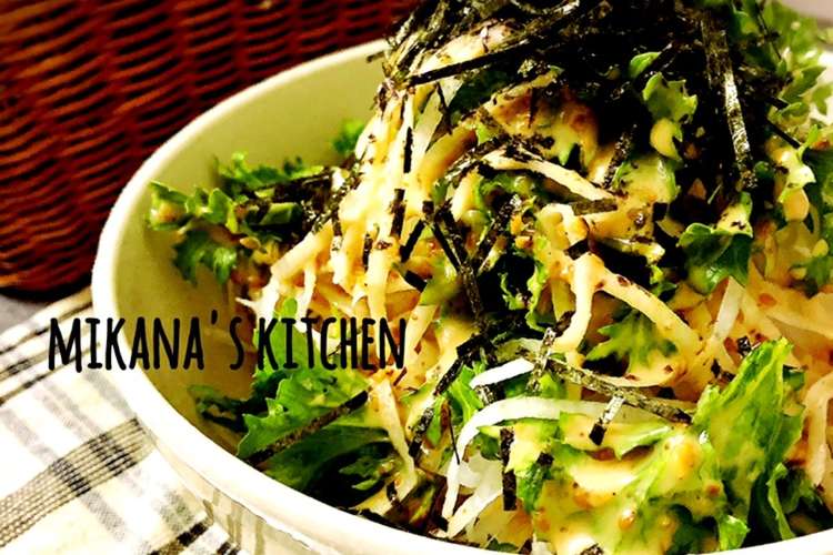 居酒屋風 大根サラダ レシピ 作り方 By Mikanaꔛ クックパッド 簡単おいしいみんなのレシピが352万品