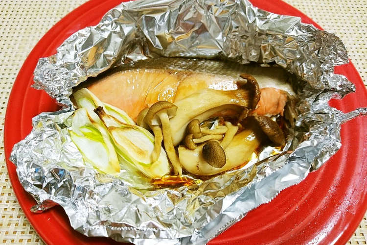 フライパン使用 鮭のバター醤油ホイル焼き レシピ 作り方 By ポテチ犬 クックパッド