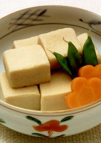 高野豆腐の含め煮（アレンジレシピ付き）