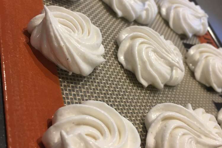 パティシエが教える簡単メレンゲ菓子 レシピ 作り方 By インスタパティシエ クックパッド 簡単おいしいみんなのレシピが349万品