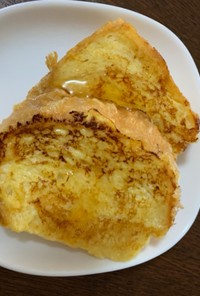 パンから手作りフレンチトースト