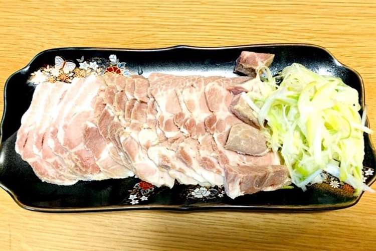 失敗しないっ 茹で塩豚 レシピ 作り方 By Garako クックパッド 簡単おいしいみんなのレシピが361万品