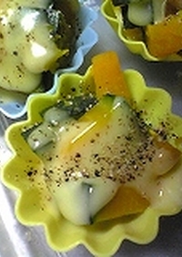 お弁当用冷凍食品☆かぼちゃチーズ