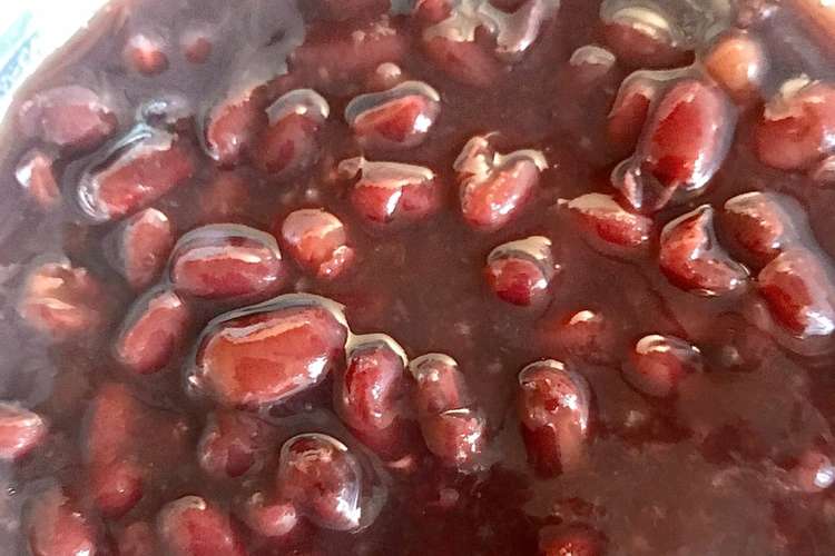 古い小豆を柔らかく煮る方法
