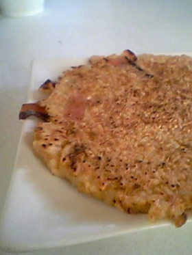 おこげ好きにはたまらない☆焼き卵かけご飯