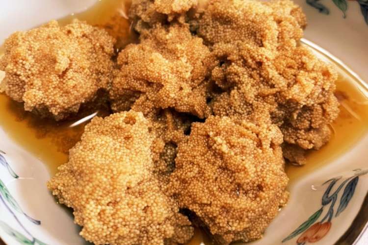 やみつき間違いなし 美味しい 鯛の子 レシピ 作り方 By みさみかキッチン クックパッド 簡単おいしいみんなのレシピが360万品