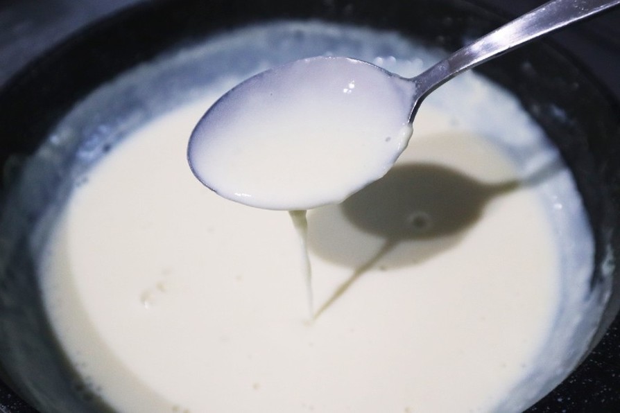 離乳食にも◎米粉と豆乳でホワイトソースの画像