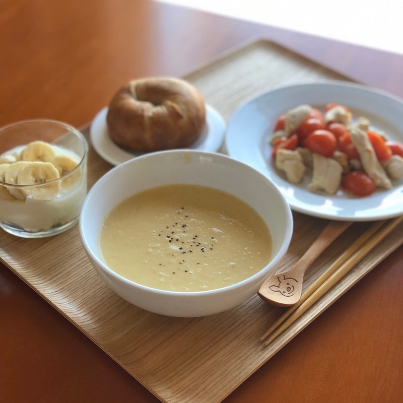 みんなが作ってる コーンクリームスープ ブレンダーのレシピ クックパッド 簡単おいしいみんなのレシピが354万品