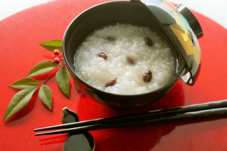 豆から炊く小豆がゆ レシピ 作り方 By 乾物大好き 山城屋 クックパッド