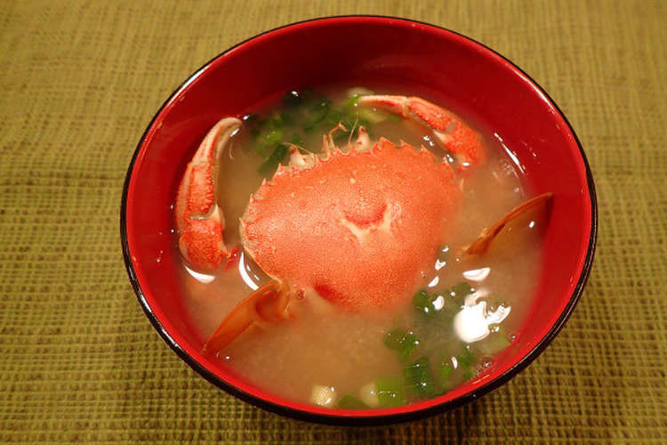 ヒラツメガニの味噌汁 レシピ 作り方 By あおもりの肴 クックパッド 簡単おいしいみんなのレシピが356万品
