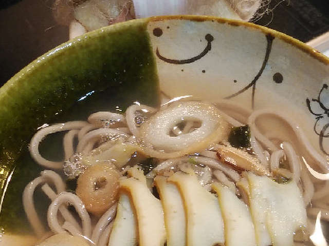 リカちゃん 残りお節をリメイク 鮑蕎麦ꕤ レシピ 作り方 By ゆち虎 クックパッド